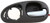 Dorman 84073 Rear Passenger Side Interior Door Handle for Select Chrysler Models Black