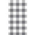 Gray and White Buffalo Check Dinner Napkins 48 ct