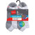 Hanes Mens ComfortBlend Max Cushion Low Cut Sock 6Pack  MC146 White