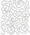 Quilting Creations Rose Stipple Quilt Stencil