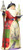 Jim Shore Heartwood Creek French Santa Stone Resin Hanging Ornament 425