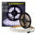 SUPERNIGHT LED Strip Lights, 16.4FT SMD 5050 Cool White Rope Light, Waterproof Lighting