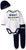 NFL Seattle Seahawks Boys BODYSUIT FOOTED PANT AND CAP Team Color 03M 3 piece
