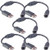 TraderPlus 5 Pcs Wired Controller USB Breakaway Cable for Microsoft Xbox 360