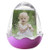 Easter Egg Photo Snow Globe (Pink)