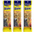 Vitakraft 3 Pack of Apple  Honey Crunch Sticks for Parrots 2 Sticks Each