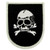 EagleEmblems PM0524 Patch-Skull,Death Head (3'')
