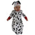 Sozo Baby Dalmatian Bunting  Cap Set BlackWhite 06 Months
