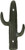 Abbott Collection 27Iron AGE359 Cactus Wall Hook 1 EA