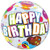 Qualatex 26396 BubbleBirthday Cupcakes AIRFilled 12 Multicolored