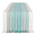 DII Fringed Collection Tabletop Table Runner 14x108 Teal