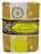 Bee and Flower Soap Bar Soap Sandal Wood  265 Oz Pack of 3