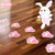 60Pcs Removable Easter Bunny Paw Stickers Prints Rabbit Paw Print Floor Decal Clings Easter Party Decorations