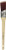 Linzer 0100 Pro Impact 2163 Square End Sash Paint Brush 1 in Width Angular Chiseled Polyester 1