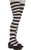 Rubies Costume Co Child WhiteBlack Stripe Tights Costume Size Small