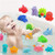 ORILEDA 15PCS Baby Bath Toys Bathtub Toys Ocean Animals Floating Toys Children Bath Squeeze Squeaky Floating Toys The Best Gift for Children
