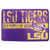 NCAA Memory Foam Bath Mat Rug 20 x 30 Louisiana State Tigers