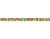 Teacher Created Resources Lime Colorful Circles Scalloped Border Trim 5366
