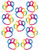 Teacher Created Resources Rainbow Paw Prints Accents