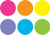 Teacher Created Resources Bright Circles Spot On Carpet Markers  TCR77383