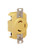 Marinco 305CRR Marine Electrical Receptacle 30Amp 125Volt Female Yellow