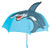 Rhode Island Novelty Umbrella for Kids Shark