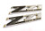 2pcs Z71 OFF Road Decals Emblems Badge 3D Replacement for GMC Chevy Silverado 1500 2500HD Sierra Suburban Colorado Chrome Black