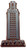 University of Texas Longhorns UT Tower Metal Auto Emblem with Orange Trim