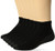 Hanes Mens ComfortBlend Max Cushion Ankle Socks 6 Pack black Shoe Size 612