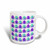 3dRose Cute Snail Print Blue and Purple  Magic Transforming Mug 11 oz Multicolor