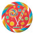 Creative Converting Sugar Buzz Round Dinner Plates, 8 Count