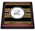 3dRose Elegant Cheetah Animal Print Monogram Letter LTrivet with Ceramic Tile 8 x 8 Brown