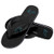 Carolina Panthers NFL Womens Sequin Flip Flops  L