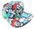 Nintendo Super Mario Bros Sublimated All Over Print Snapback