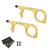 AICTIMO No Touch Door Opener Touchless Keychain Tool with Stylus for Outdoor Public Door Handle Touchscreen Button Keep Hands Clean 2PCS? Gold