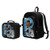 NFL Carolina Panthers Accelerator Backpack  Lunch Kit Set 16 x 95 x 12