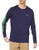 Oakley Mens Always First Ls Tee Strong Violet S