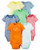 Carters 7Pack ShortSleeve Original Bodysuits Baby 3 Months MultiColor
