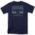 Popfunk Star Trek Retro Starfleet Academy T Shirt  Stickers XLarge Blue