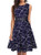 OWIN Womens Vintage Floral Lace Flared ALine Swing Casual Party Cocktail Dresses Sleeveless