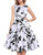IHOT Vintage Tea Dress 1950s Floral Spring Garden Retro Swing Prom Party Cocktail Party Dress for Women IHOT Vintage Tea Dress 1950s Floral Spring Garden Retro Swing Prom Party Cocktail Party Dress for Women