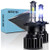 AUTOFAST H7 LED Headlight Bulbs Conversion Kit 6500K Cool White High Beam 4 Side COB Chip Dipped Light Halogen Replacement Super Bright