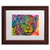 Leopard by Dean Russo White Matte Wood Frame 11x14Inch