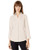 Foxcroft Womens Petite Taylor Essential NonIron Blouse Driftwood 16P
