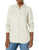 Foxcroft Womens Haven Denim Tencel Blouse Driftwood 6