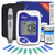 Diabetes Testing Kit  Lovia Blood Sugar Test Kit 50 Glucometer Strips 1 Lancing Device 50 Lancets and Carrying Case Glucose Meter Kit with Strips and Lancets No Coding