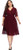 Pinup Fashion Plus Size Dresses for Women Wrap Dress Floral Lace V Neck Midi Dress Cocktail Party Wedding Swing Dress with Belt