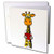 3dRose Funny Cute Giraffe Drinking Red Wine  Greeting Cards 6 x 6 Set of 12 gc2557712