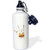 3dRose Cute Tribal Rabbit Illustration Water Bottle 21 ounces