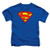 Toddler Superman Classic Logo T Shirt  Stickers 3T